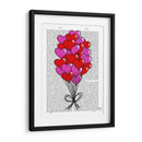 Ilustración De Globo Del Corazón De San Valentín - Fab Funky | Cuadro decorativo de Canvas Lab