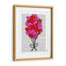 Ilustración De Globo Del Corazón De San Valentín - Fab Funky | Cuadro decorativo de Canvas Lab