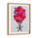Ilustración De Globo Del Corazón De San Valentín - Fab Funky | Cuadro decorativo de Canvas Lab