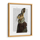 Retrato De Señora Liebre - Fab Funky | Cuadro decorativo de Canvas Lab