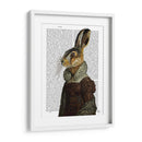 Retrato De Señora Liebre - Fab Funky | Cuadro decorativo de Canvas Lab
