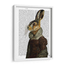 Retrato De Señora Liebre - Fab Funky | Cuadro decorativo de Canvas Lab