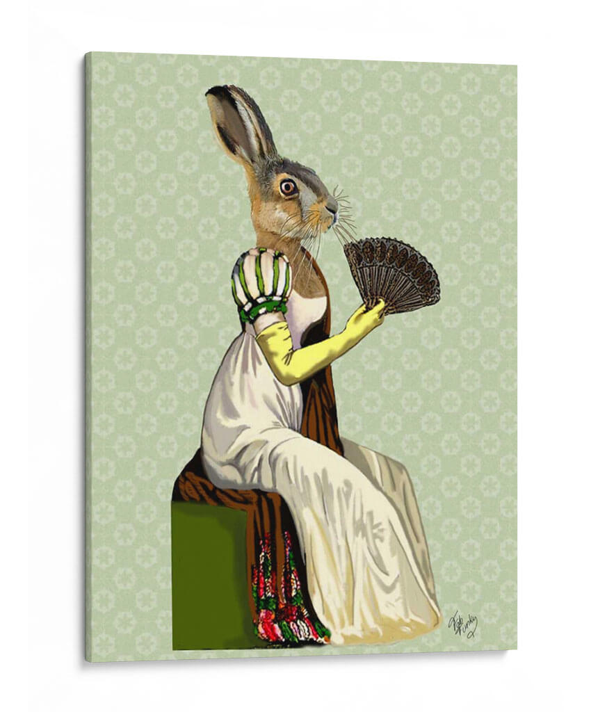 Miss Hare - Fab Funky | Cuadro decorativo de Canvas Lab