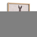 Conejo En Vestido Blanco Negro - Fab Funky | Cuadro decorativo de Canvas Lab