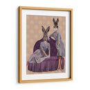 Conejos En Morado - Fab Funky | Cuadro decorativo de Canvas Lab