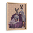 Conejos En Morado - Fab Funky | Cuadro decorativo de Canvas Lab