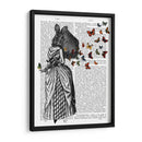 Parasol De Conejo Y Mariposa - Fab Funky | Cuadro decorativo de Canvas Lab