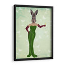Vestido Verde De Conejo - Fab Funky | Cuadro decorativo de Canvas Lab