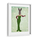 Vestido Verde De Conejo - Fab Funky | Cuadro decorativo de Canvas Lab