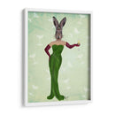 Vestido Verde De Conejo - Fab Funky | Cuadro decorativo de Canvas Lab