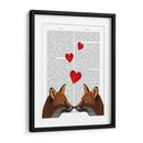 Zorros Enamorados - Fab Funky | Cuadro decorativo de Canvas Lab