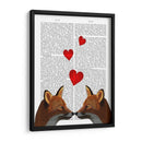 Zorros Enamorados - Fab Funky | Cuadro decorativo de Canvas Lab
