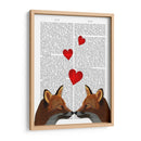Zorros Enamorados - Fab Funky | Cuadro decorativo de Canvas Lab