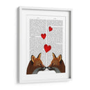 Zorros Enamorados - Fab Funky | Cuadro decorativo de Canvas Lab