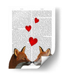 Zorros Enamorados - Fab Funky | Cuadro decorativo de Canvas Lab