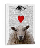 I Heart Ewe - Fab Funky | Cuadro decorativo de Canvas Lab