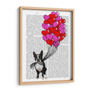 Boston Terrier Y Globos - Fab Funky | Cuadro decorativo de Canvas Lab