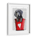 Cubos De Amor Dachshund Puppy - Fab Funky | Cuadro decorativo de Canvas Lab