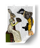 Look Of Love Regency Badger Y Hare Par - Fab Funky | Cuadro decorativo de Canvas Lab