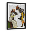 Cortejo De Zorros - Fab Funky | Cuadro decorativo de Canvas Lab