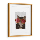 Gatito En Gafas De Sol Star - Fab Funky | Cuadro decorativo de Canvas Lab