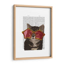 Gatito En Gafas De Sol Star - Fab Funky | Cuadro decorativo de Canvas Lab