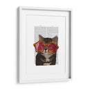Gatito En Gafas De Sol Star - Fab Funky | Cuadro decorativo de Canvas Lab