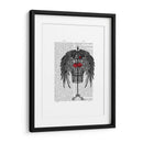 Maniquí Con Alas Negras - Fab Funky | Cuadro decorativo de Canvas Lab