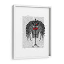 Maniquí Con Alas Negras - Fab Funky | Cuadro decorativo de Canvas Lab