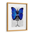Maniquí Azul Mariposa - Fab Funky | Cuadro decorativo de Canvas Lab