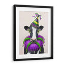 Vaca De Mardi Gras - Fab Funky | Cuadro decorativo de Canvas Lab