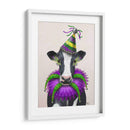 Vaca De Mardi Gras - Fab Funky | Cuadro decorativo de Canvas Lab