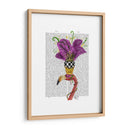 Mardi Gras Flamingo Retrato - Fab Funky | Cuadro decorativo de Canvas Lab