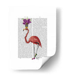 Mardi Gras Flamingo Completo - Fab Funky | Cuadro decorativo de Canvas Lab