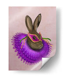 Mardi Gras Hare - Fab Funky | Cuadro decorativo de Canvas Lab