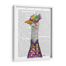 Chaqueta De Arlequín De Mardi Gras Goose Harlequin - Fab Funky | Cuadro decorativo de Canvas Lab