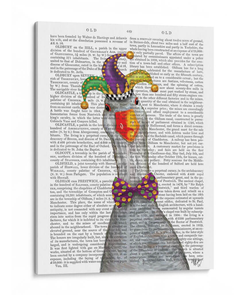 Sombrero De Ganso De Mardi Gras Gras - Fab Funky | Cuadro decorativo de Canvas Lab