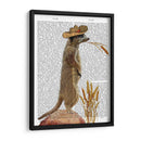 Vaquero Meerkat - Fab Funky | Cuadro decorativo de Canvas Lab