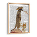 Vaquero Meerkat - Fab Funky | Cuadro decorativo de Canvas Lab