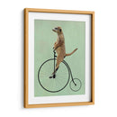 Meerkat En Penny Negro Farthing - Fab Funky | Cuadro decorativo de Canvas Lab