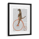 Meerkat En Penny Orange Farthing - Fab Funky | Cuadro decorativo de Canvas Lab