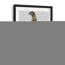 Meerkat En Penny Blue Farthing - Fab Funky | Cuadro decorativo de Canvas Lab