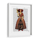 La Señora Del Búho - Fab Funky | Cuadro decorativo de Canvas Lab