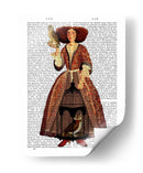 La Señora Del Búho - Fab Funky | Cuadro decorativo de Canvas Lab