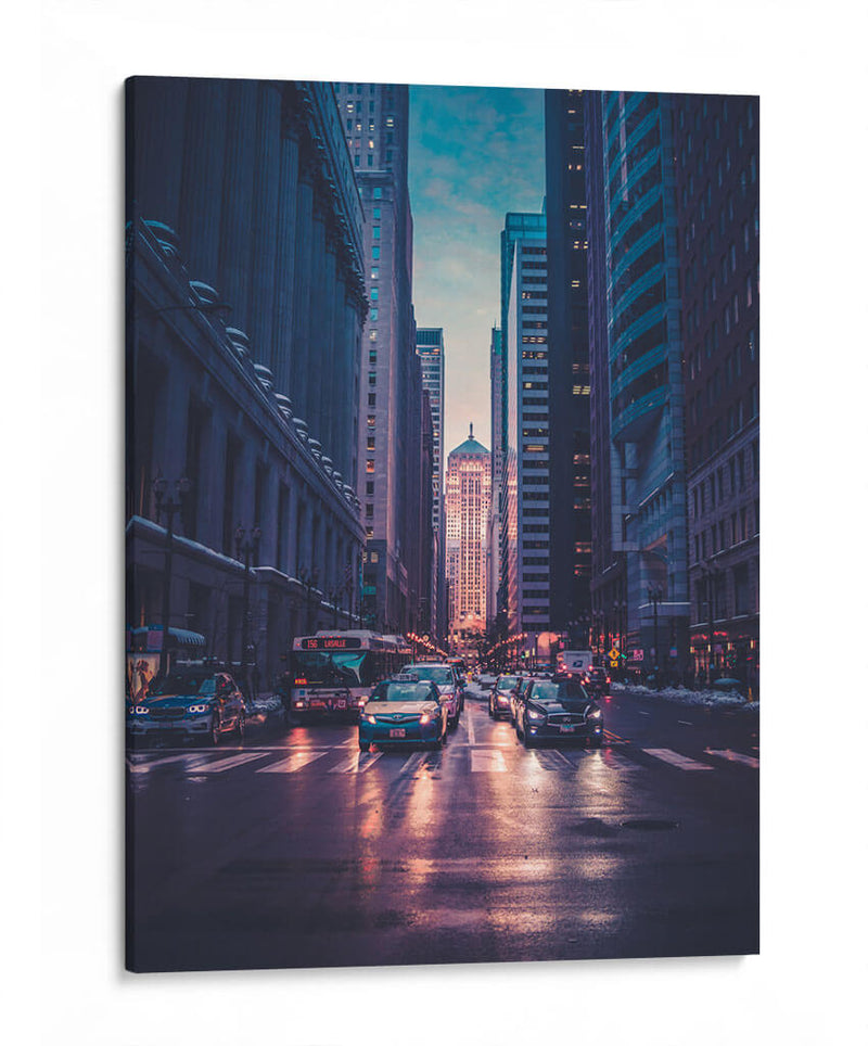 Tráfico en Nueva York | Cuadro decorativo de Canvas Lab