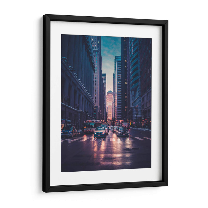 Tráfico en Nueva York | Cuadro decorativo de Canvas Lab