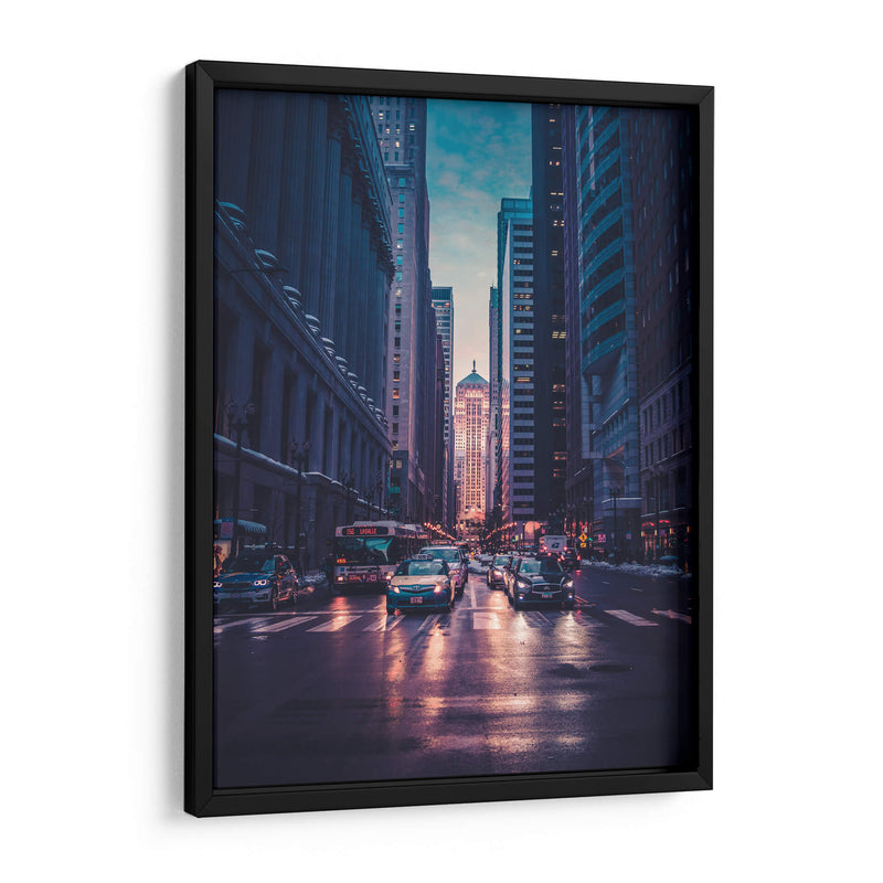 Tráfico en Nueva York | Cuadro decorativo de Canvas Lab