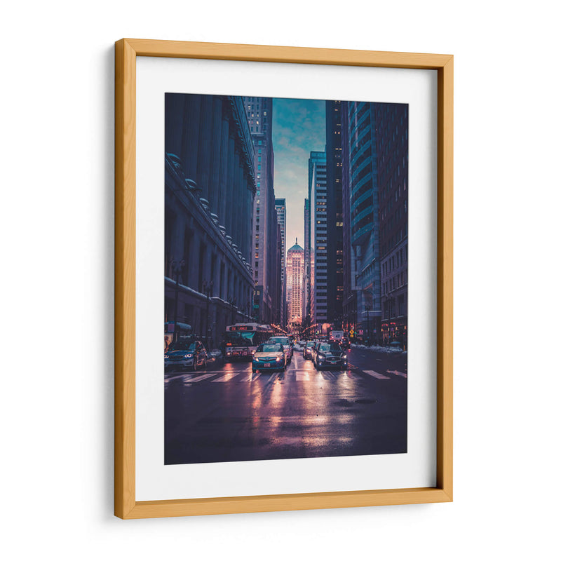 Tráfico en Nueva York | Cuadro decorativo de Canvas Lab