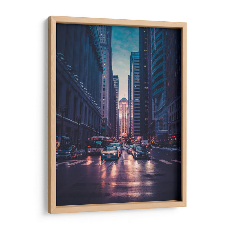 Tráfico en Nueva York | Cuadro decorativo de Canvas Lab