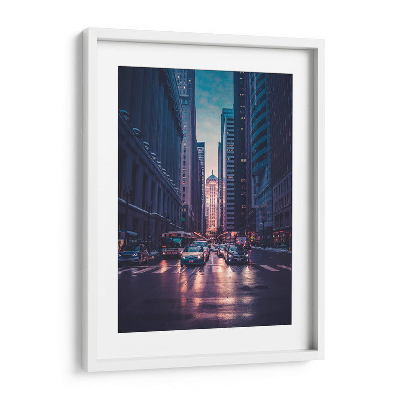 Tráfico en Nueva York | Cuadro decorativo de Canvas Lab